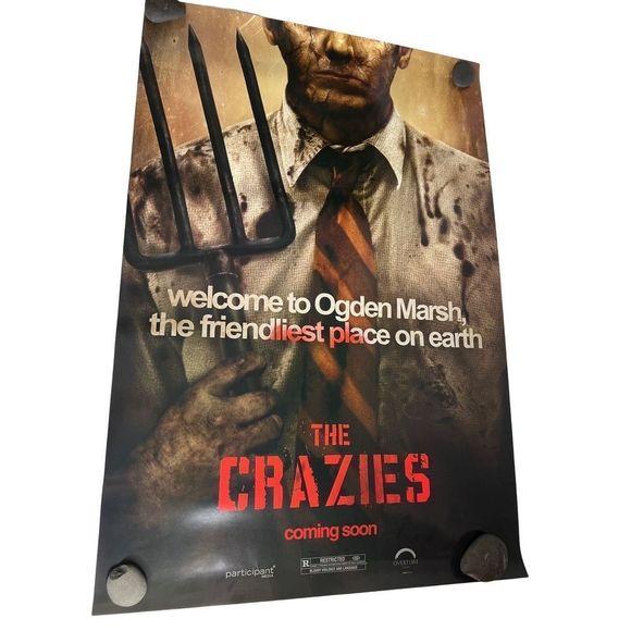 The Crazies Timothy Olyphant Original Movie Poster 40" X 27" Horror - Picture 3 of 9